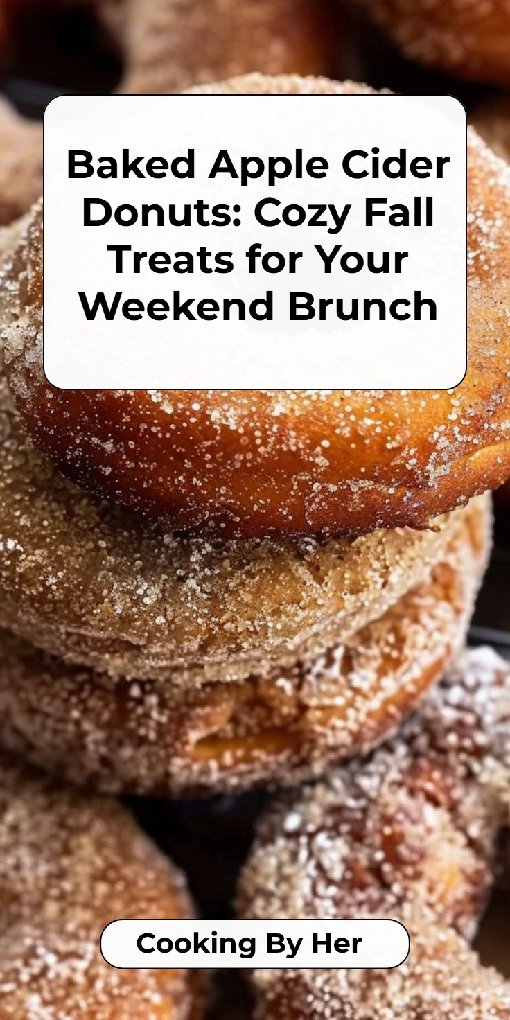 Baked Apple Cider Donuts Recipe