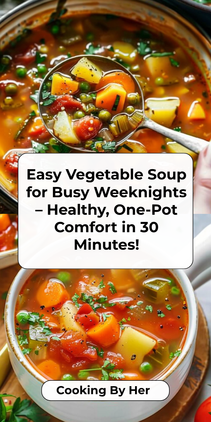 Easy Vegetable Soup Recipe