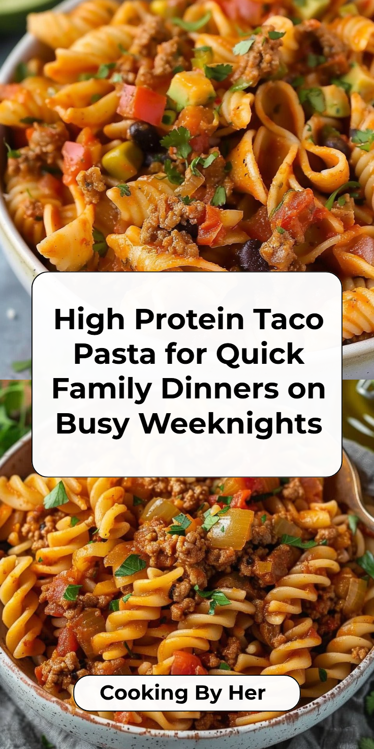 Protein-Packed Taco Pasta