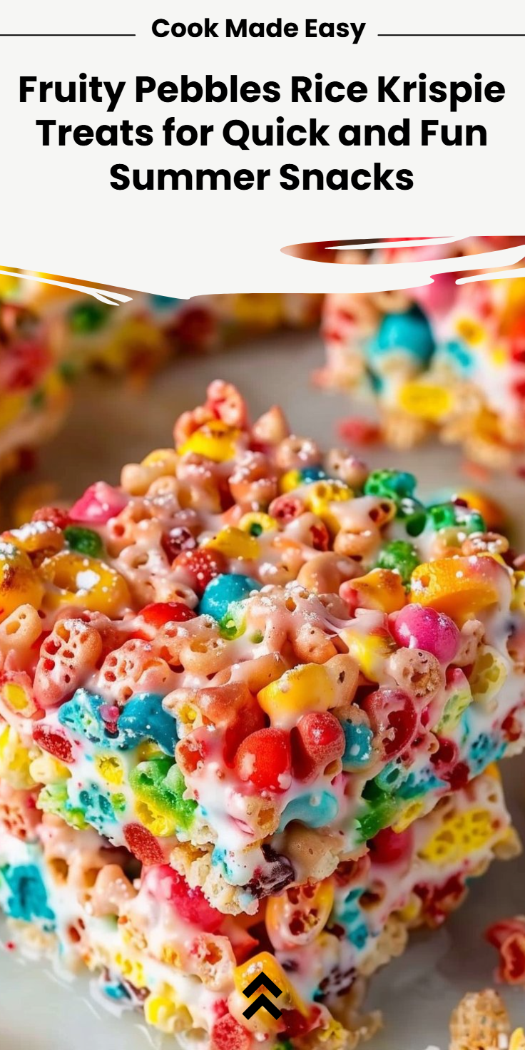 Fruity Pebbles Rice Krispie Treats