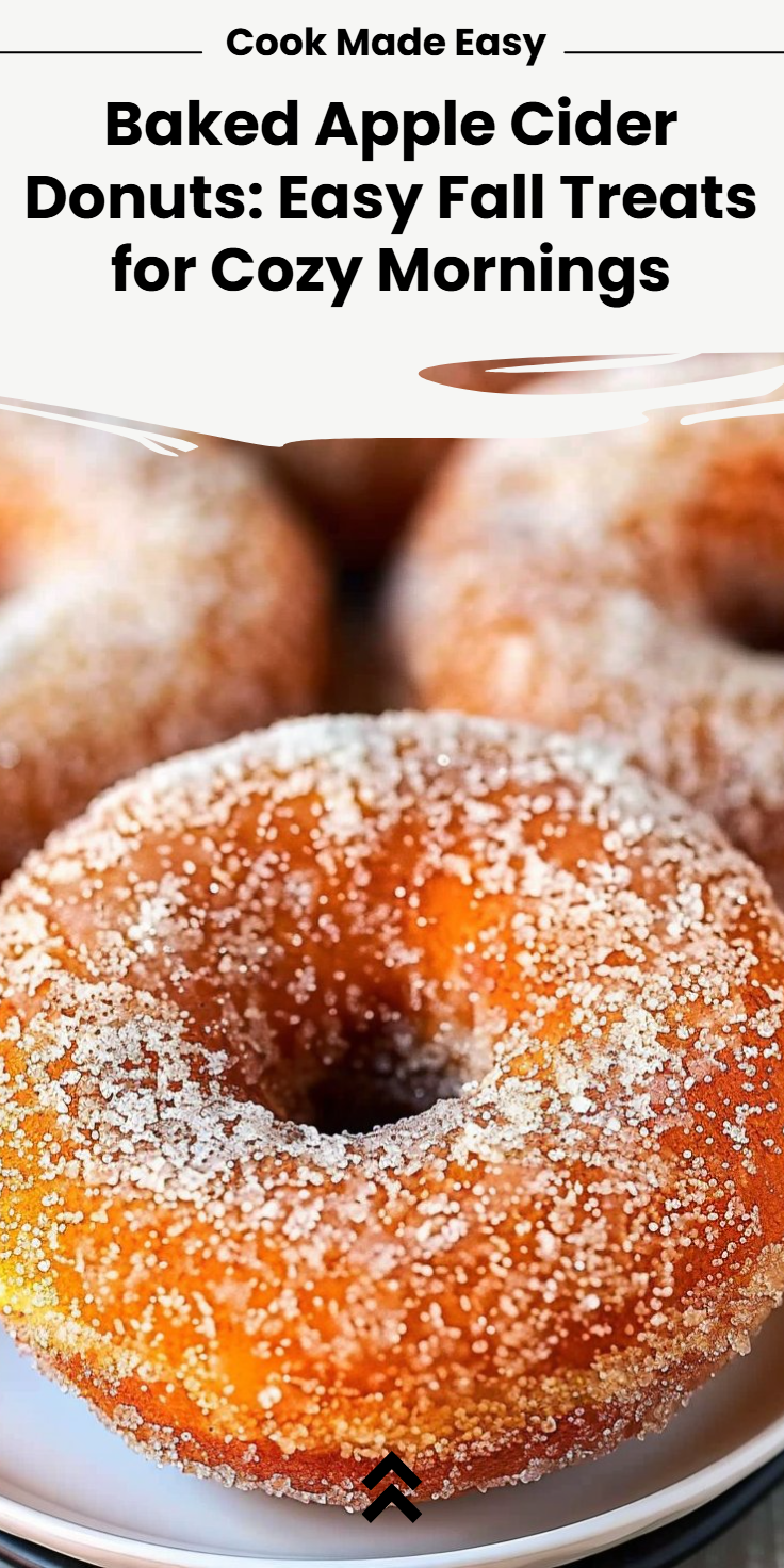 Baked Apple Cider Donuts