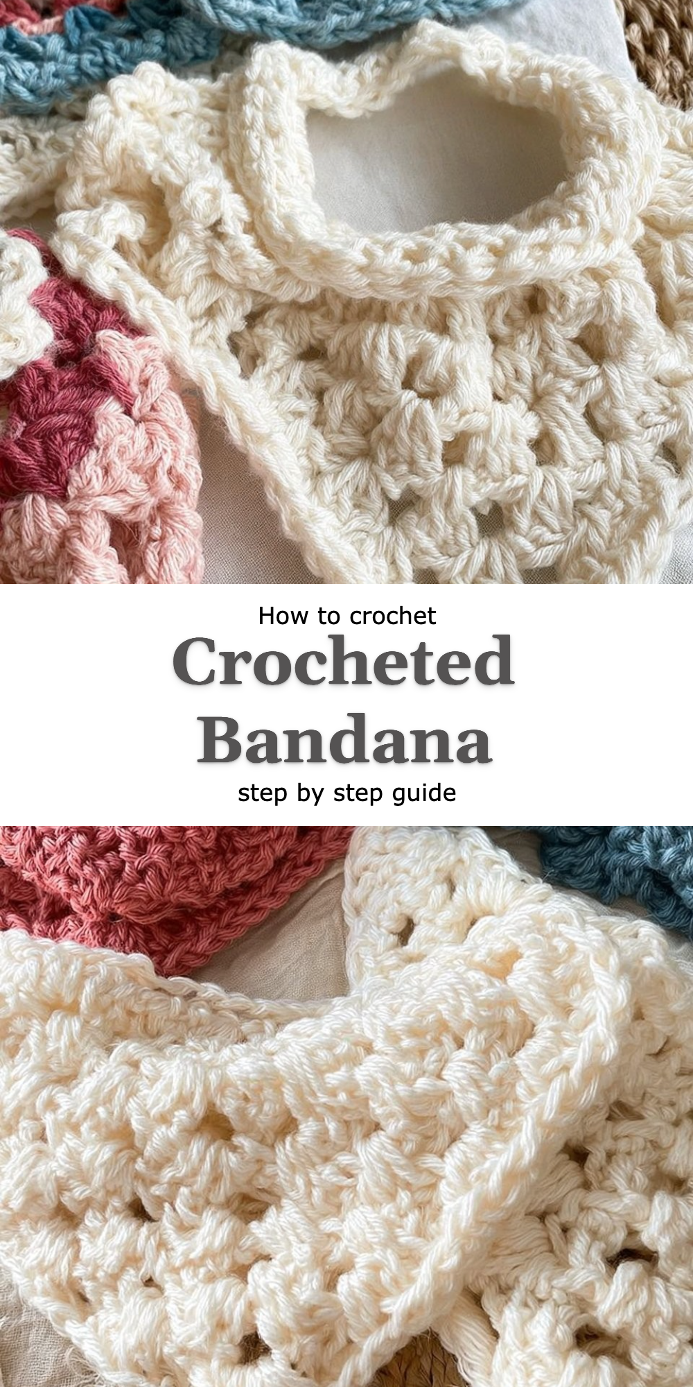 Crocheted Bandana