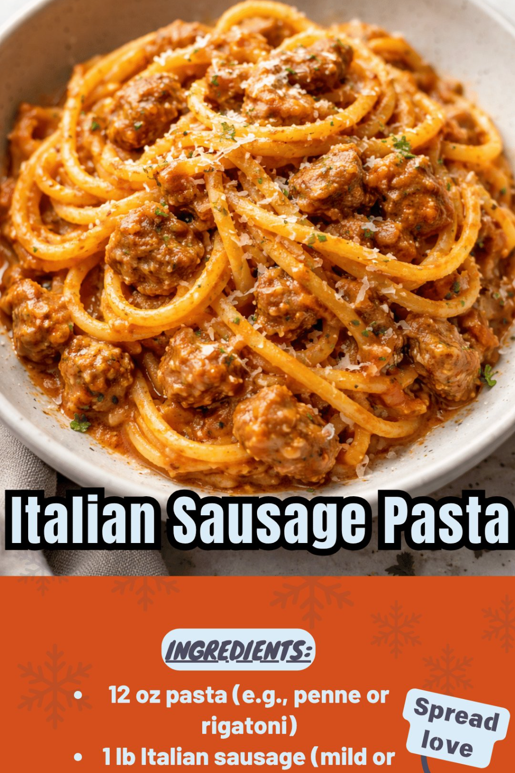 Italian Sausage Pasta