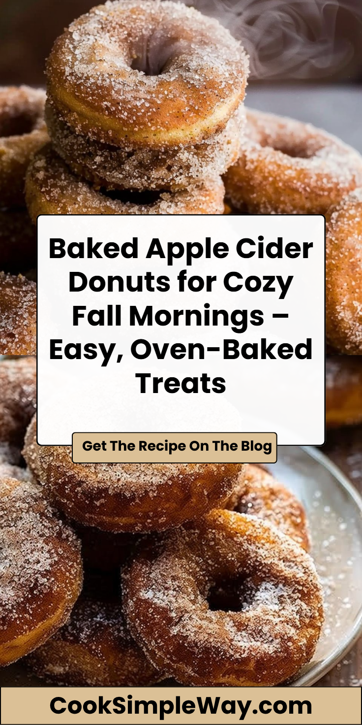 Baked Apple Cider Donuts