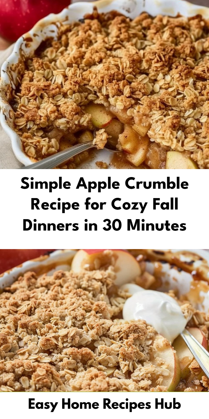 Easy Apple Crumble Recipe