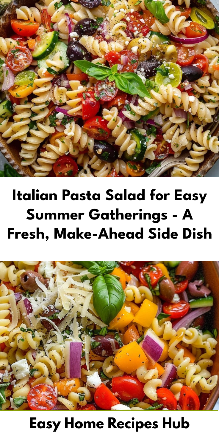 Easy Italian Pasta Salad Recipe