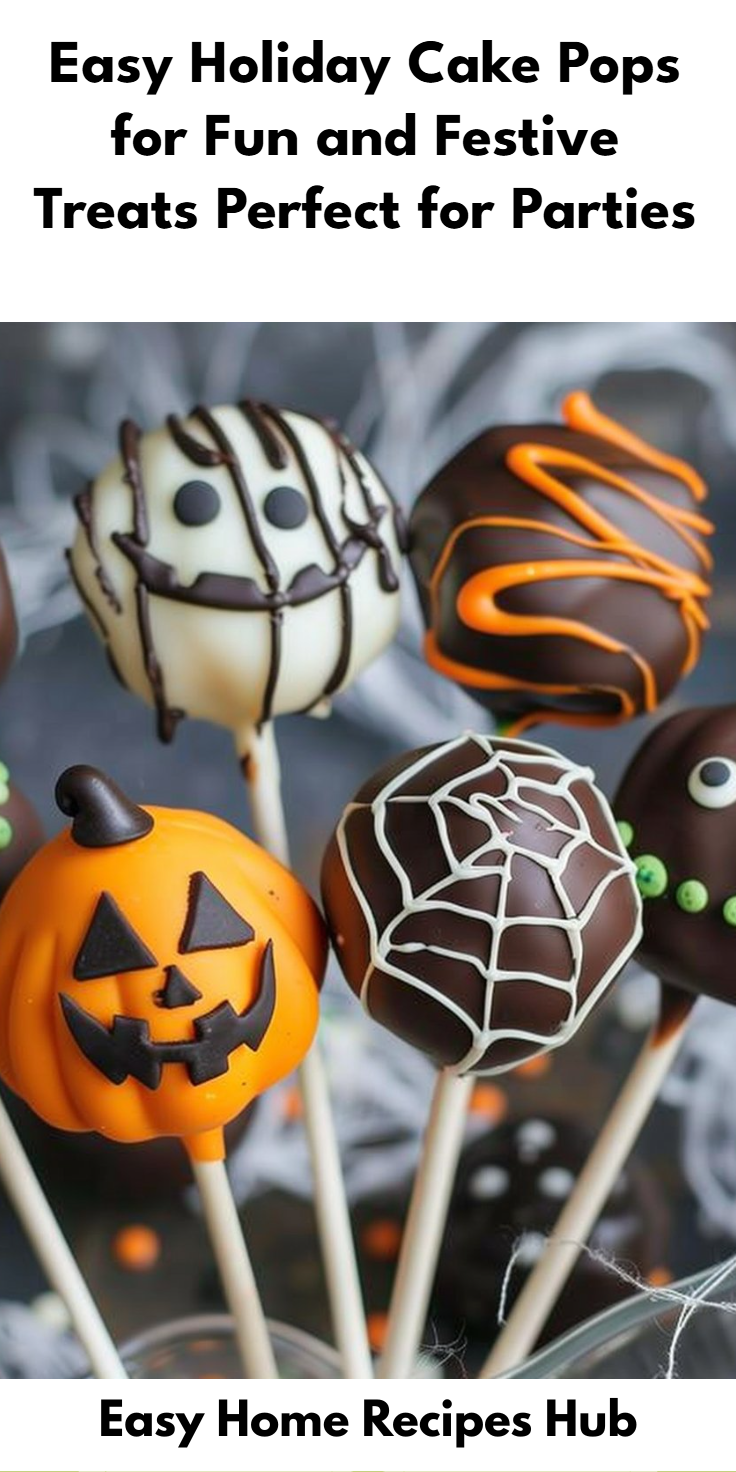 Easy Holiday Cake Pops