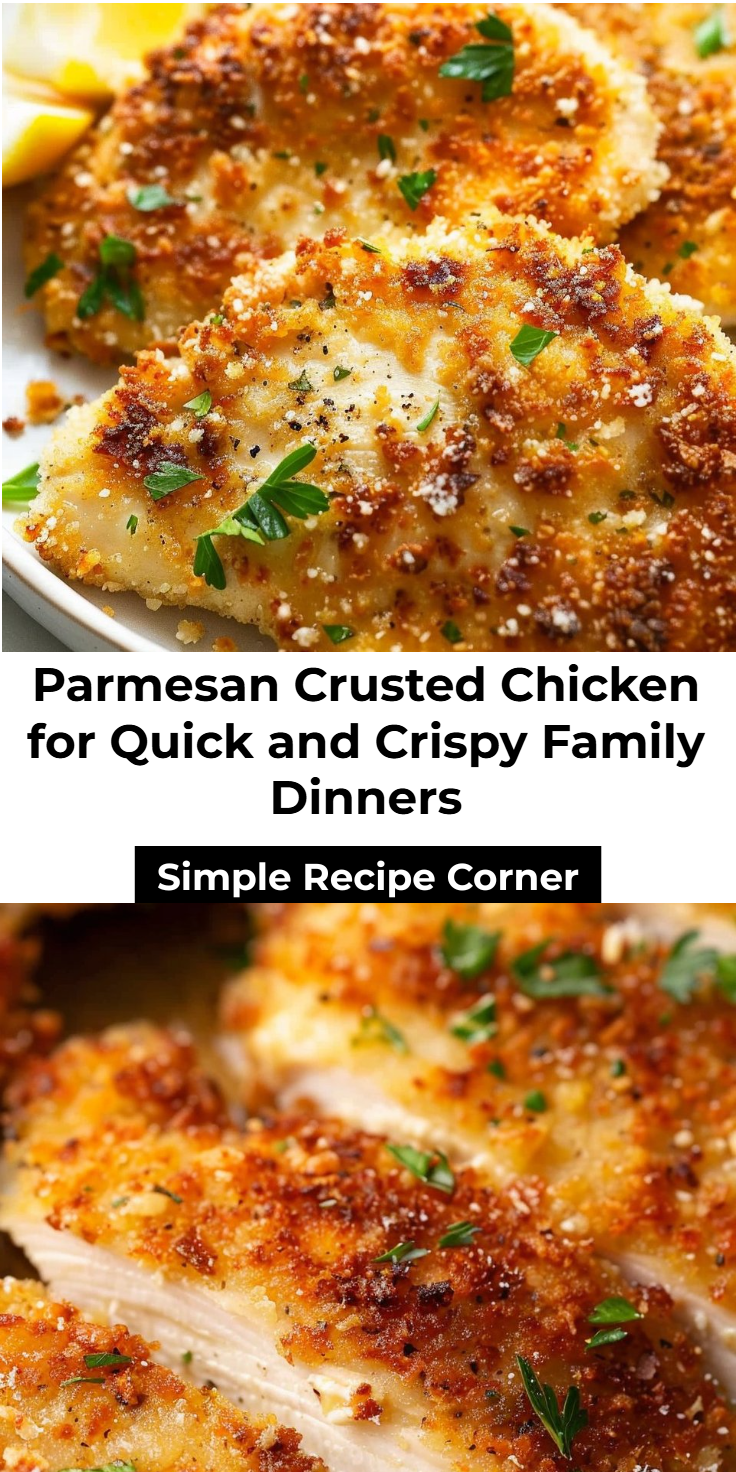 Parmesan-Crusted Chicken Recipe