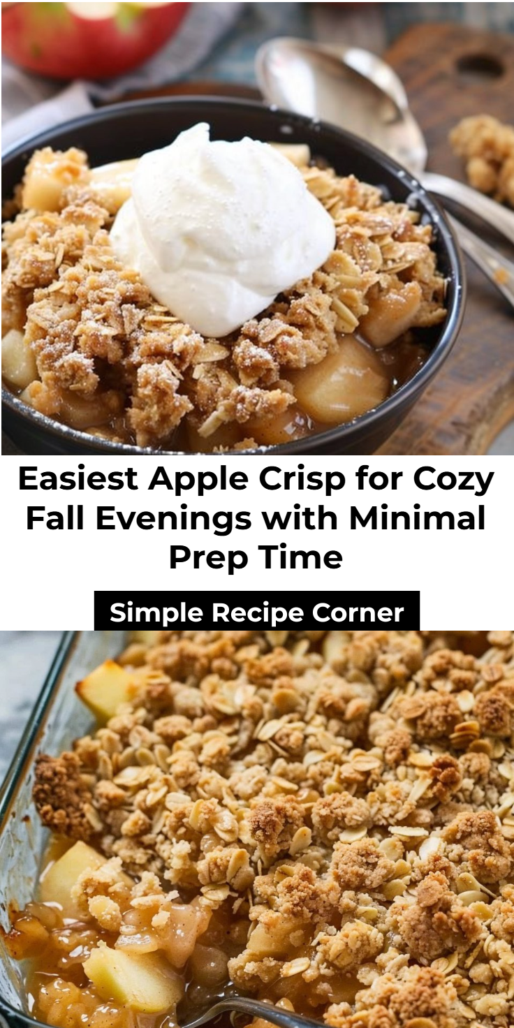 Easiest Apple Crisp