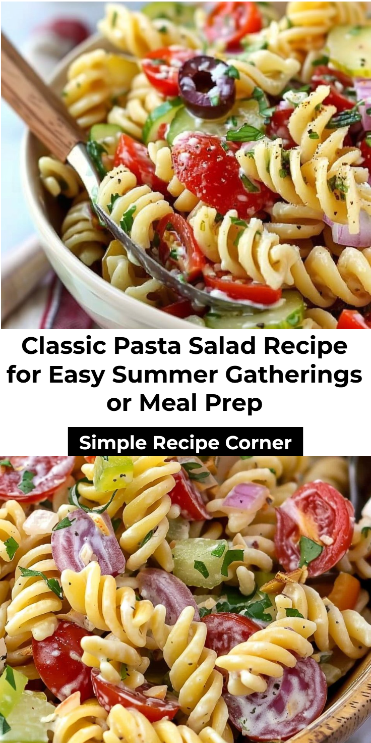 Classic Pasta Salad Recipe