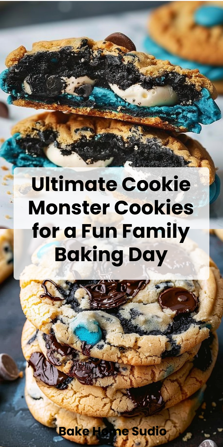 Ultimate Cookie Monster Cookies