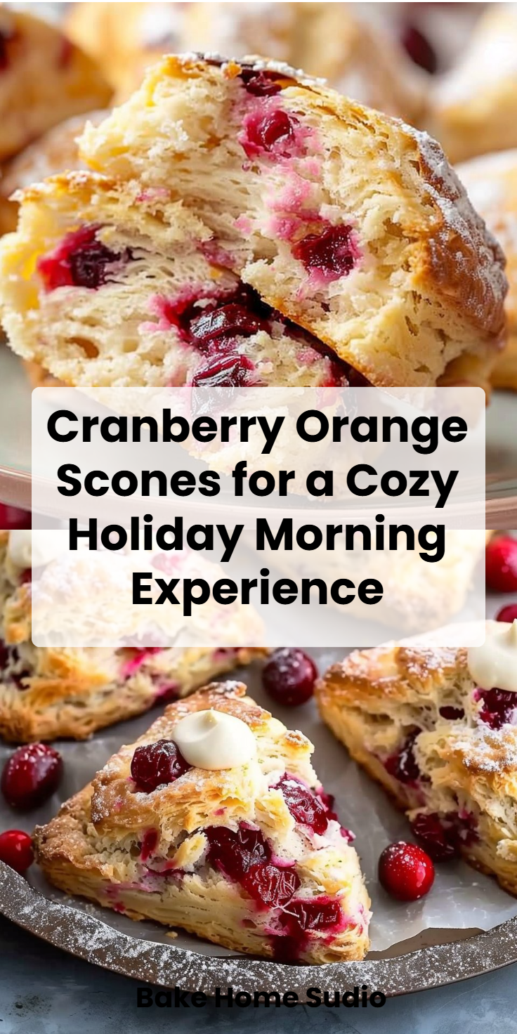 Cranberry Orange Scones Recipe