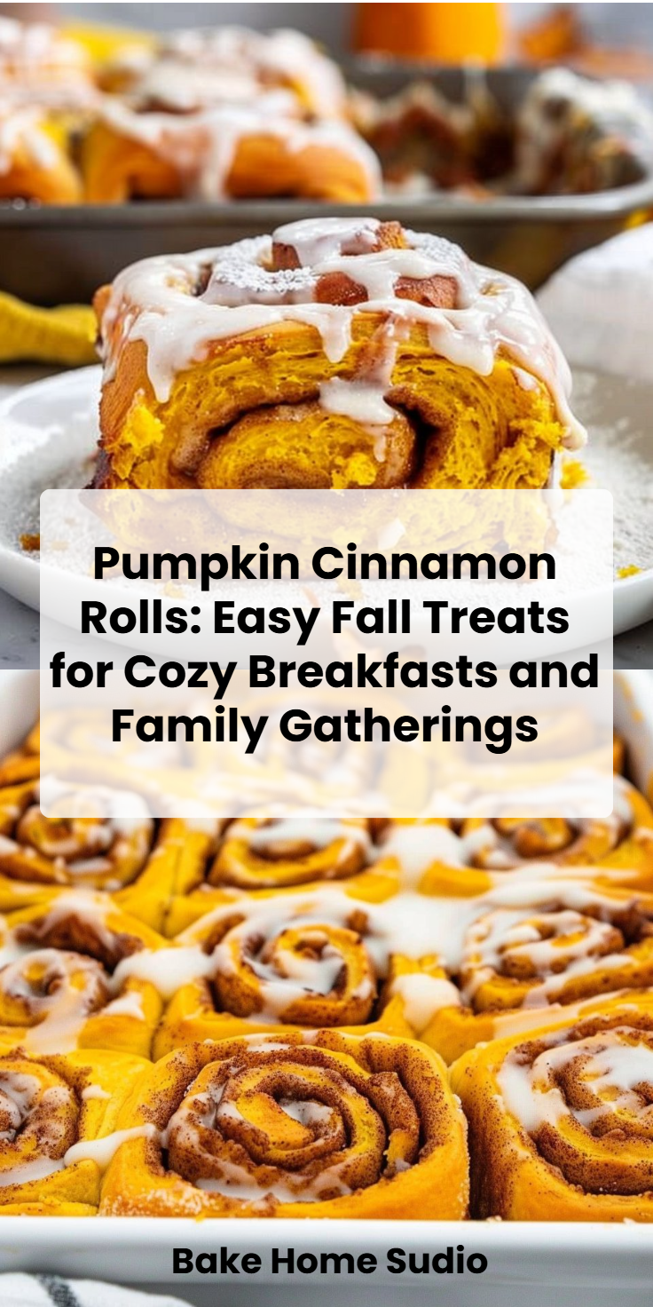 Pumpkin Cinnamon Rolls Recipe