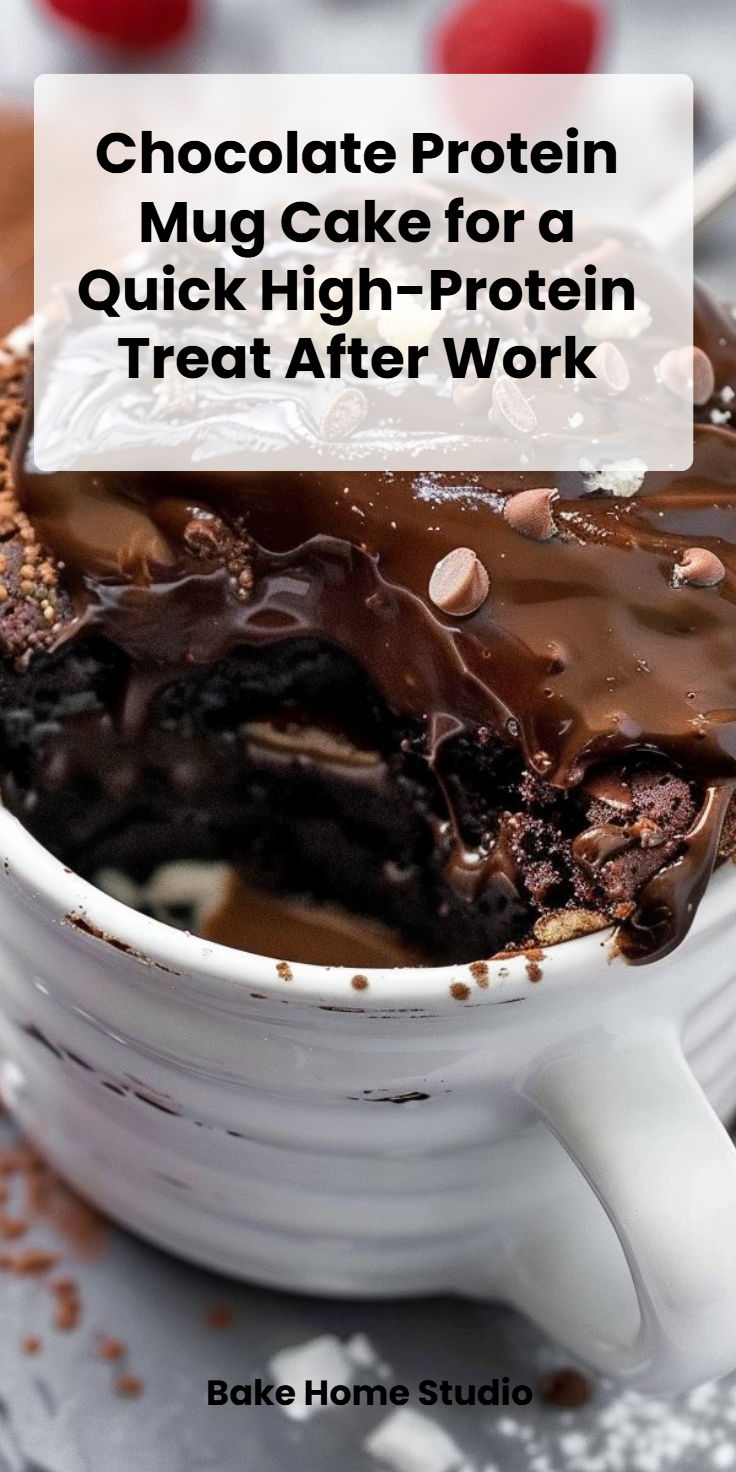 Chocolate Protein Mug Cake