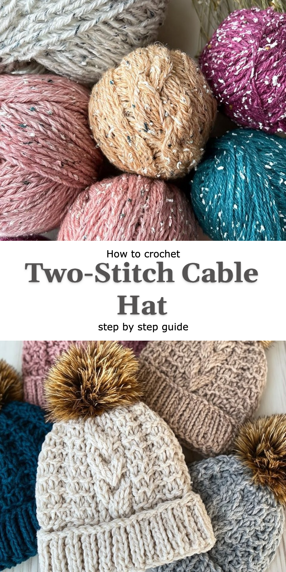 Two-Stitch Cable Hat