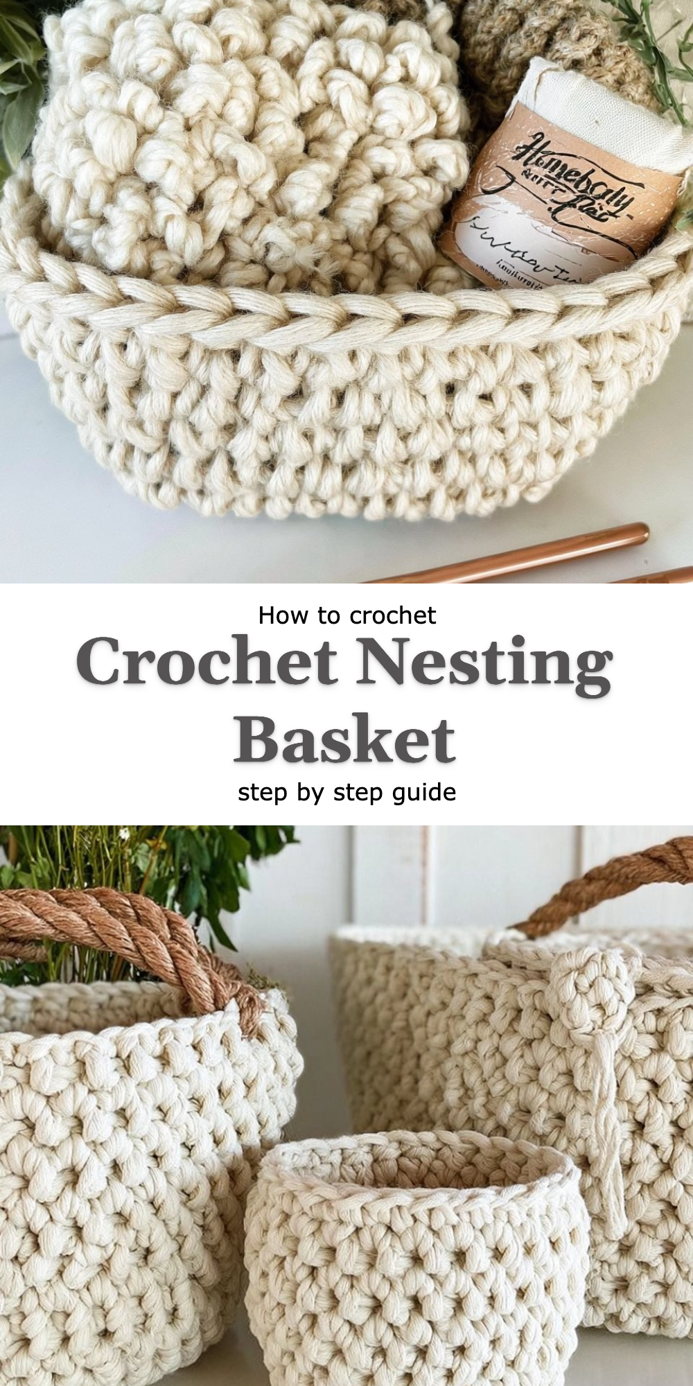 Crochet Nesting Basket