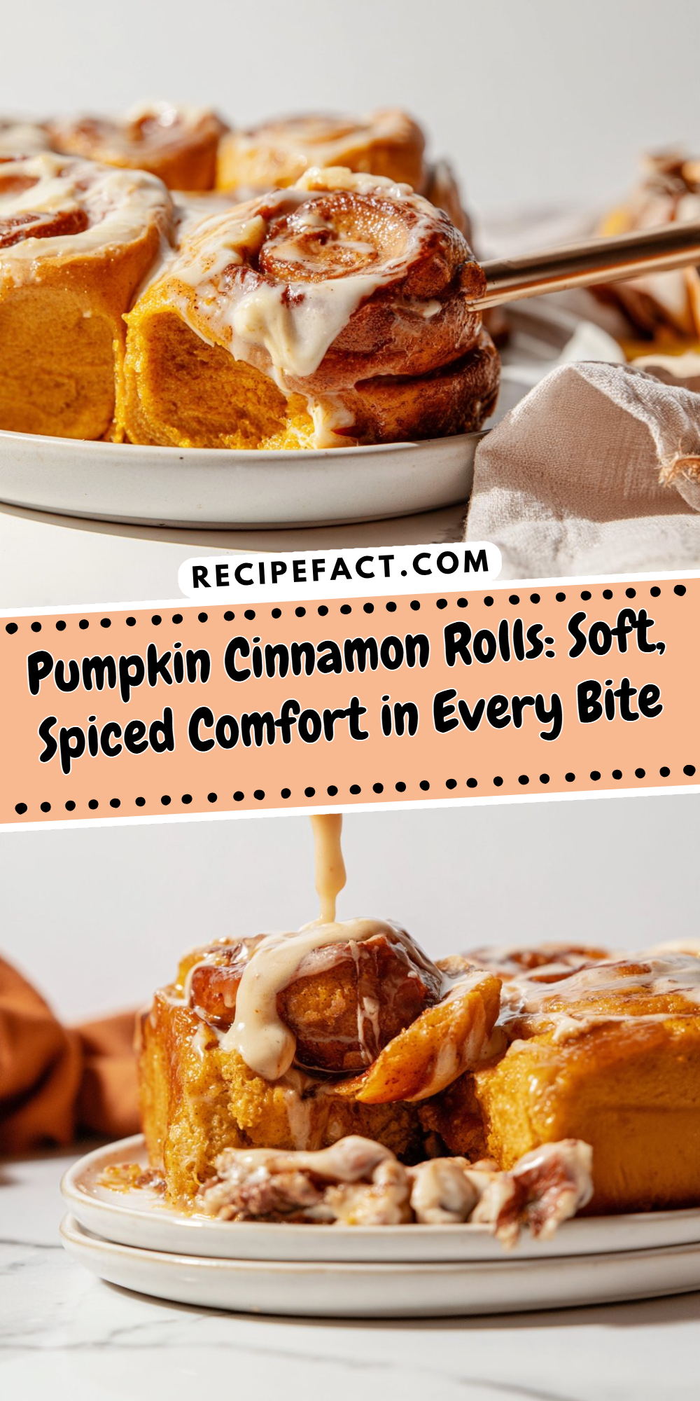 Pumpkin Cinnamon Rolls: Soft, Spiced Comfort in Every Bite
