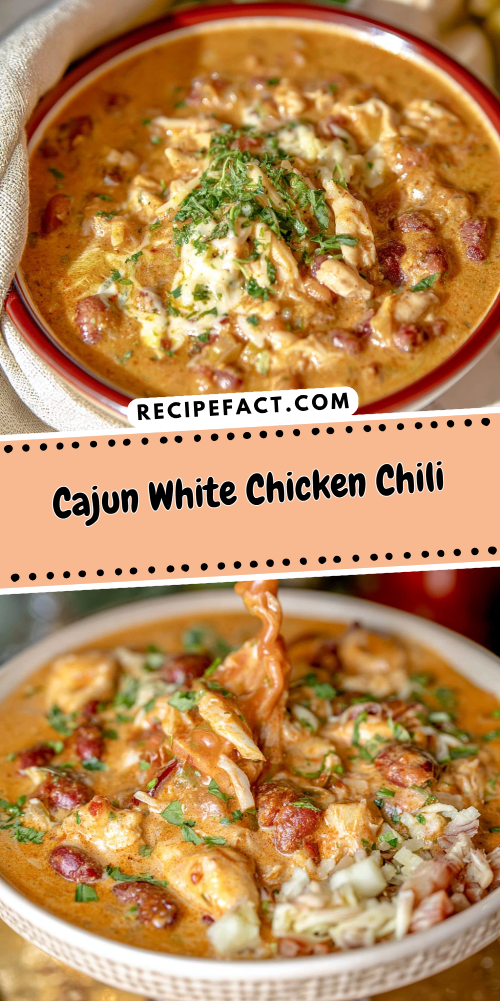Cajun White Chicken Chili