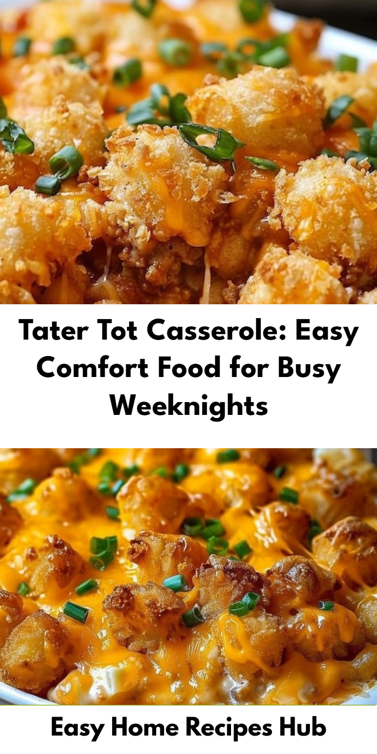 Potato Tot Casserole Recipe