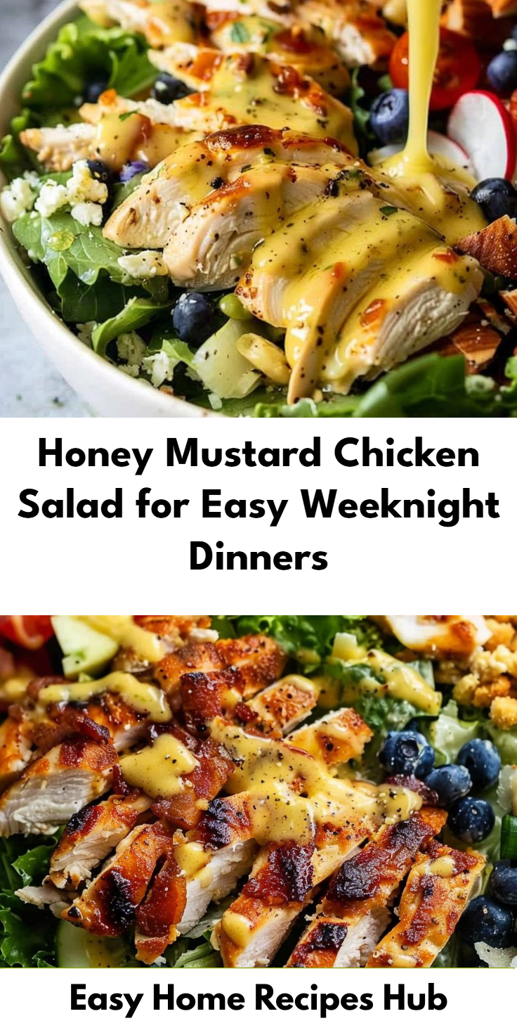 Honey Mustard Chicken Salad Recipe