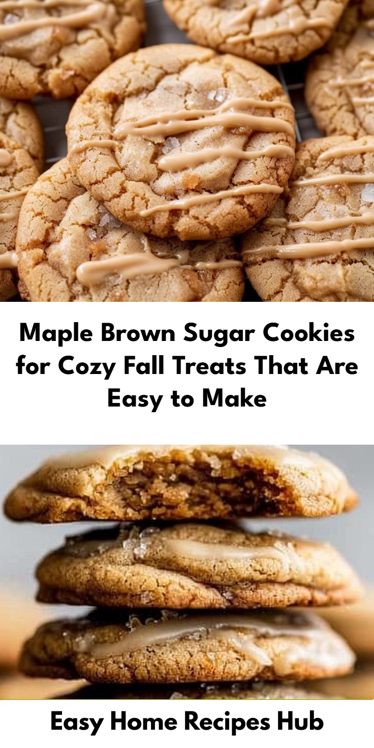 Maple Brown Sugar Cookies