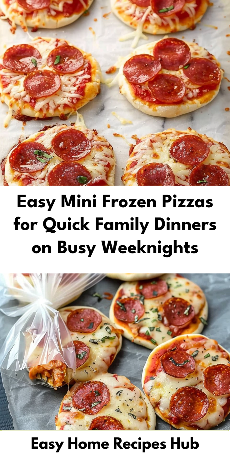 Simple Mini Frozen Pizzas Recipe