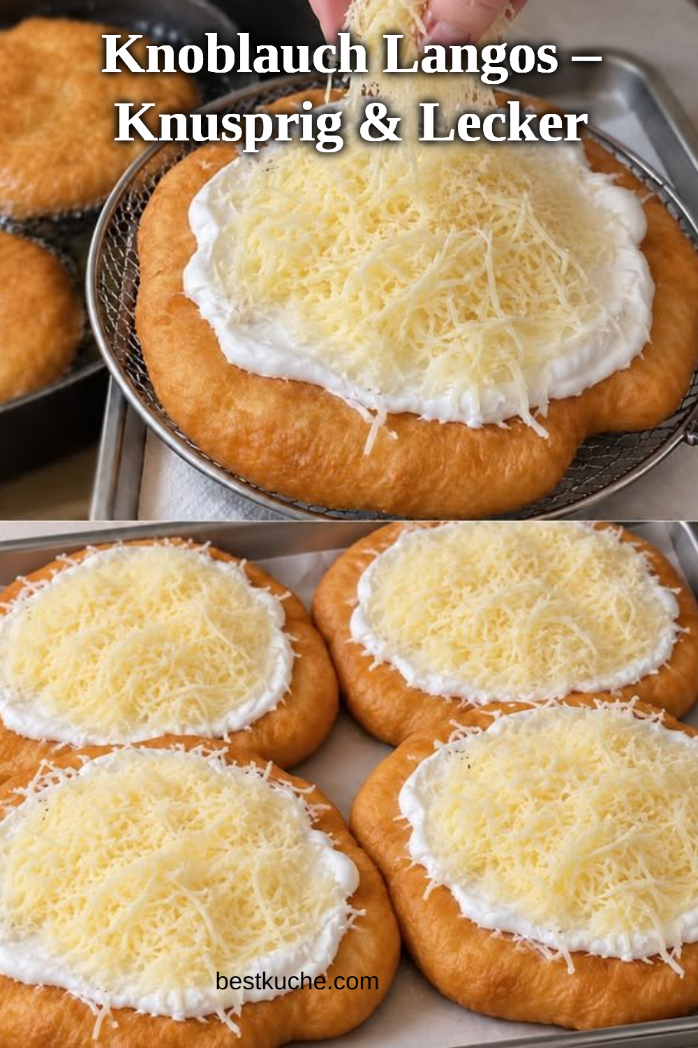 Knoblauch Langos – Knusprig & Lecker