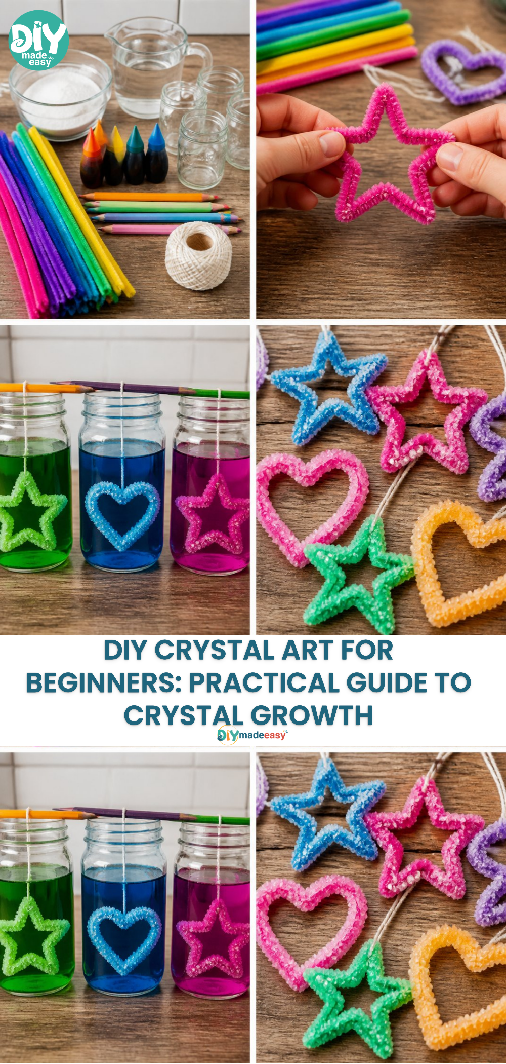 DIY Crystal Art for Beginners: Practical Guide to Crystal Growth