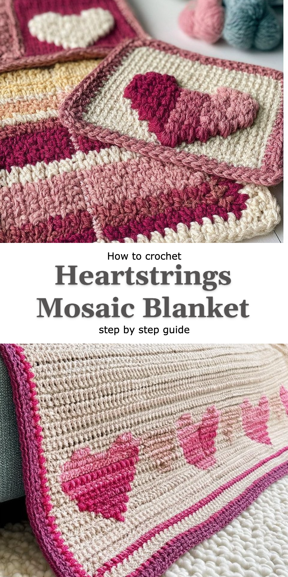 Heartstrings Mosaic Blanket