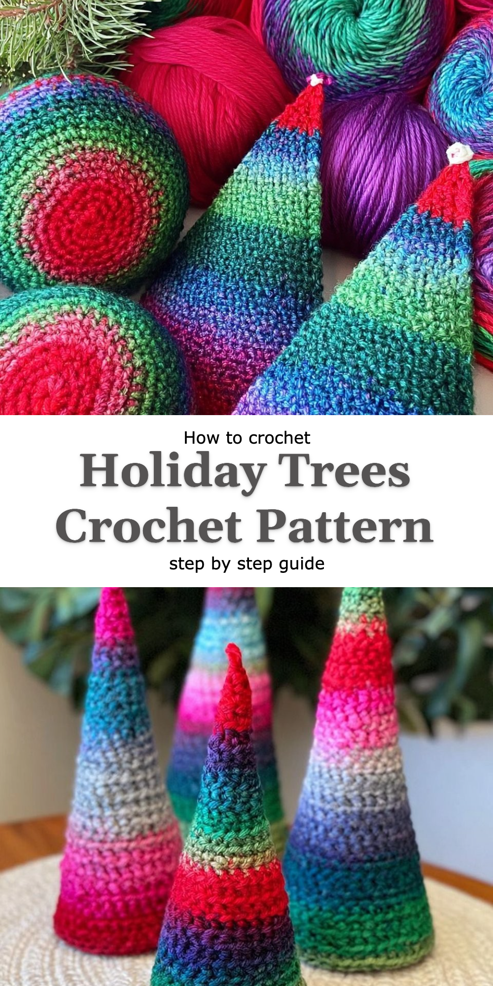 Holiday Trees Crochet Pattern