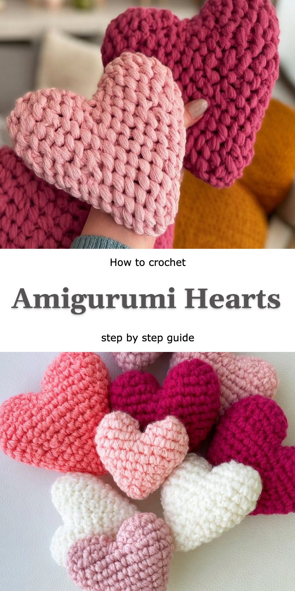 Amigurumi Hearts