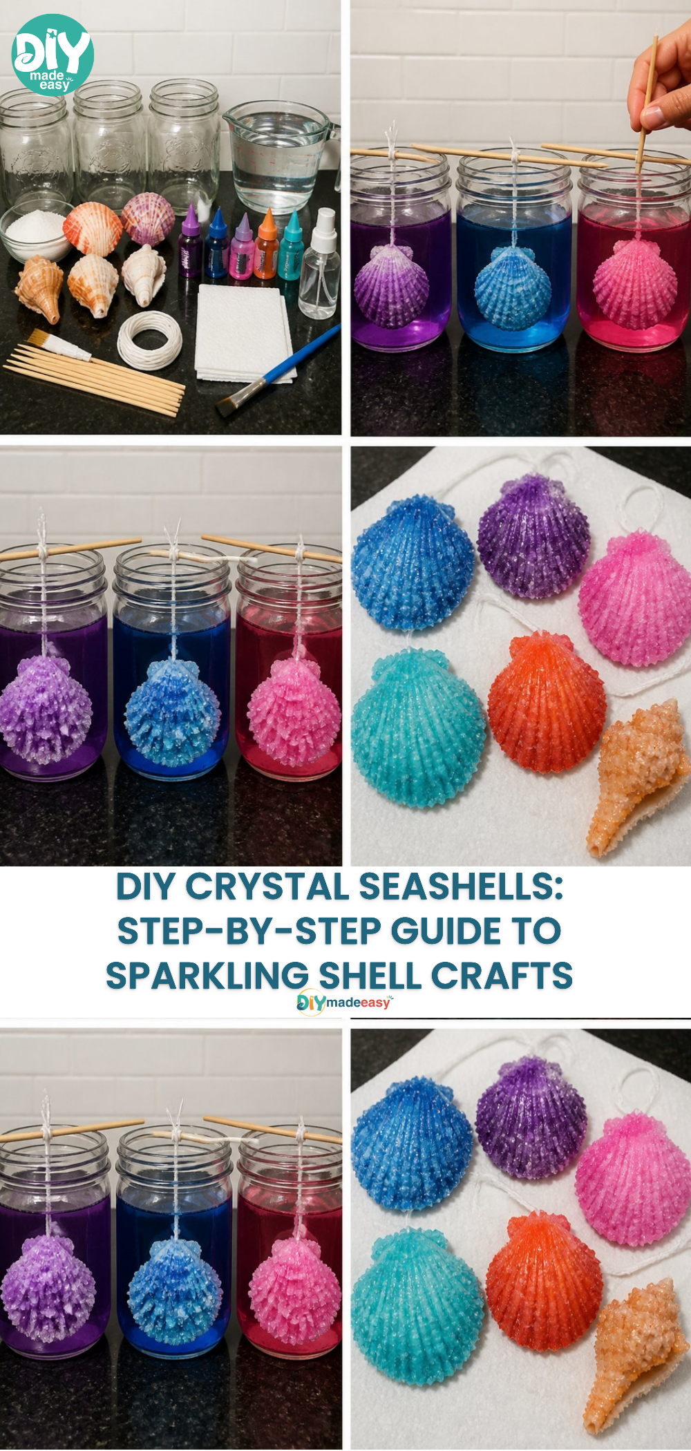 DIY Crystal Seashells: Step-by-Step Guide to Sparkling Shell Crafts 21 DIY Crystal Seashells: Step-by-Step Guide to Sparkling Shell Crafts