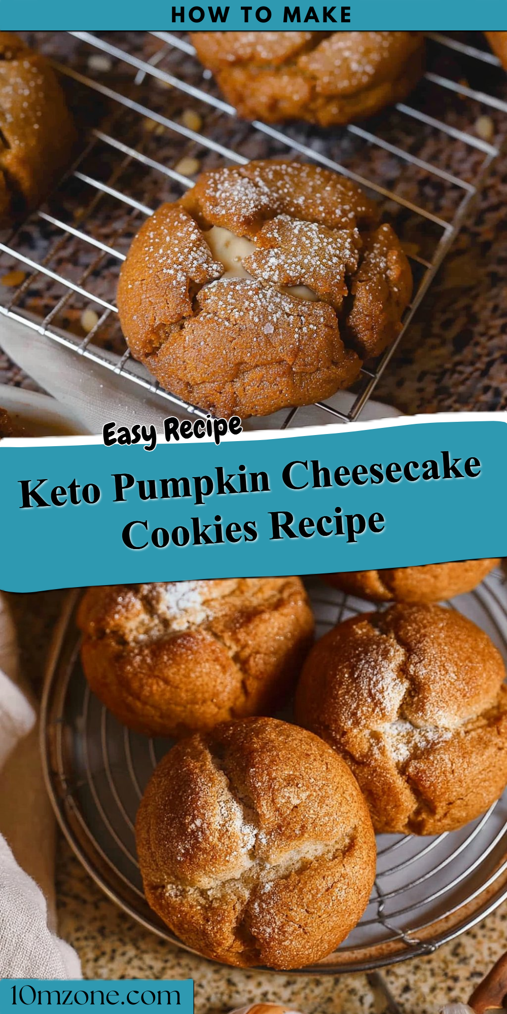 Keto Pumpkin Cheesecake Cookies Recipe