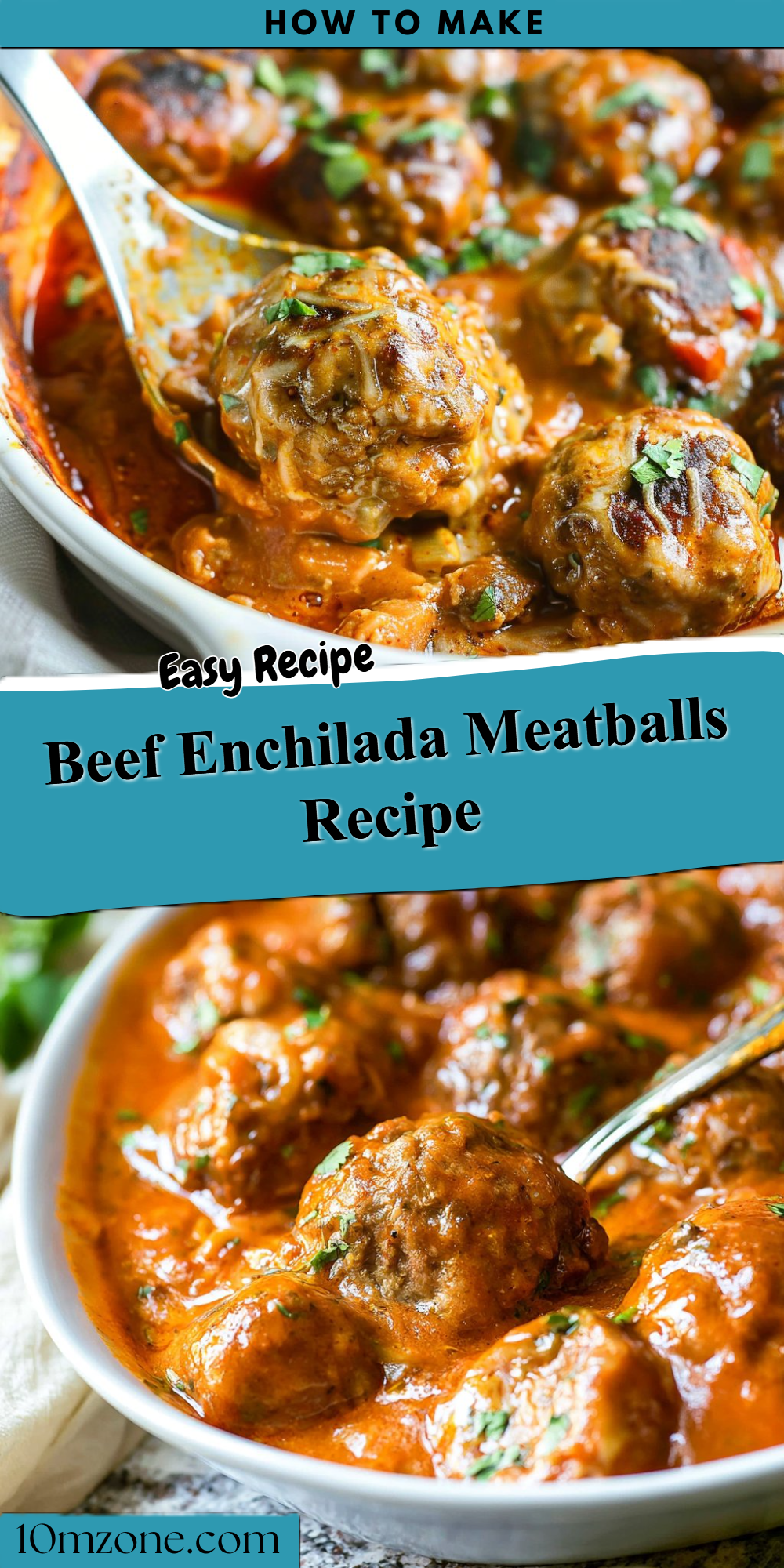 Beef Enchilada Meatballs Recipe