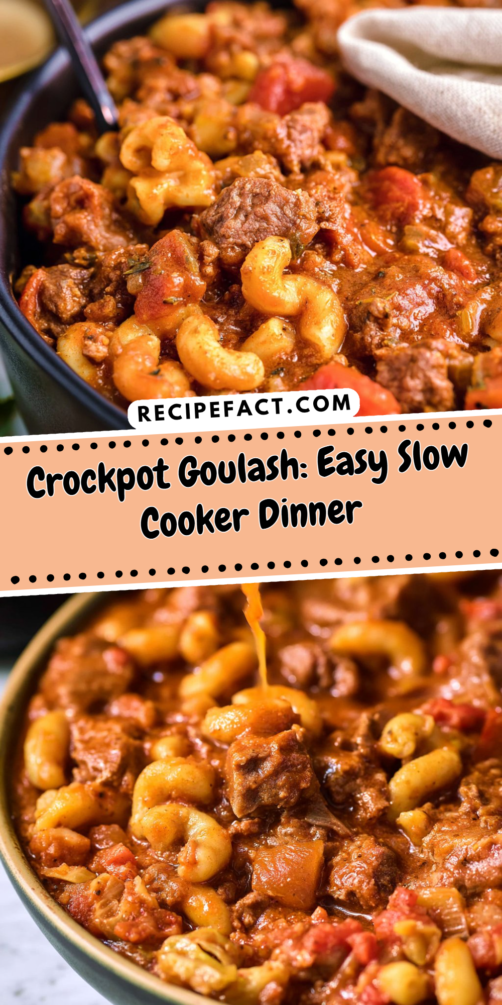 Crockpot Goulash: Easy Slow Cooker Dinner