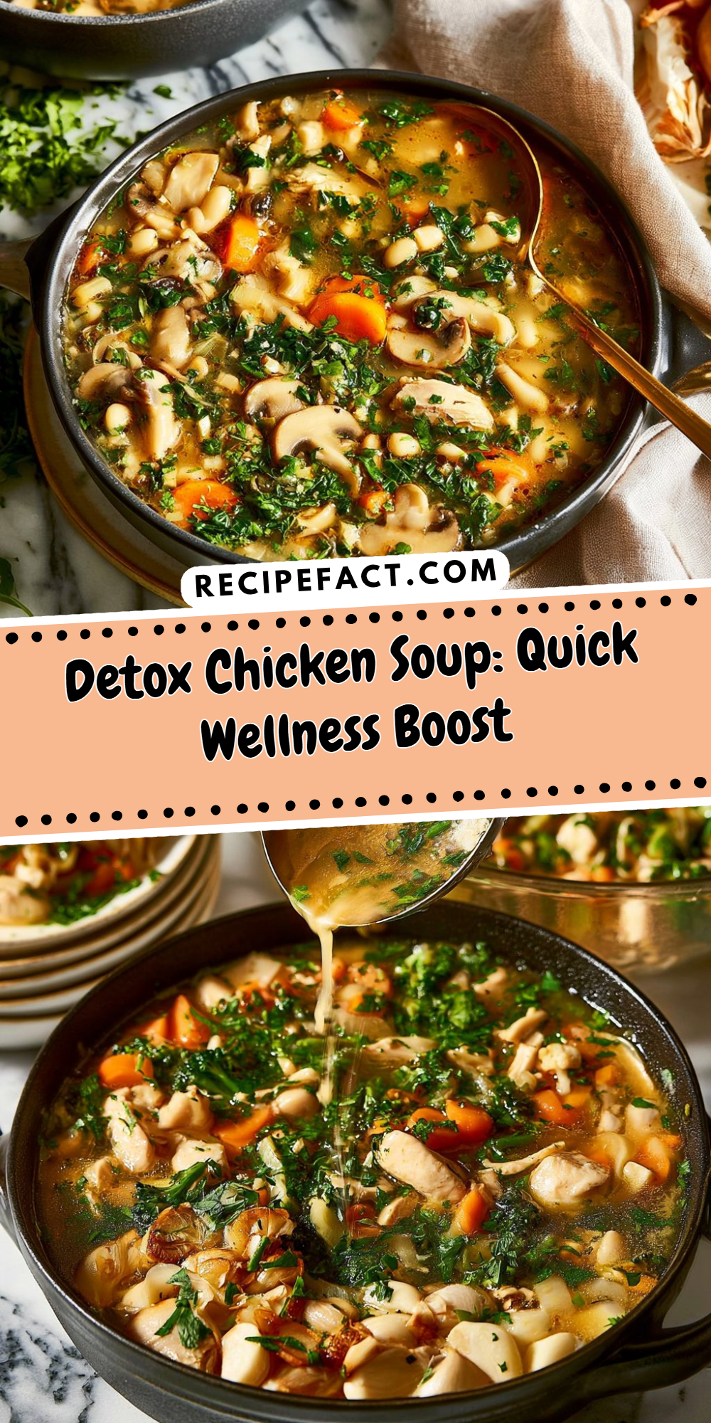Detox Chicken Soup: Quick Wellness Boost