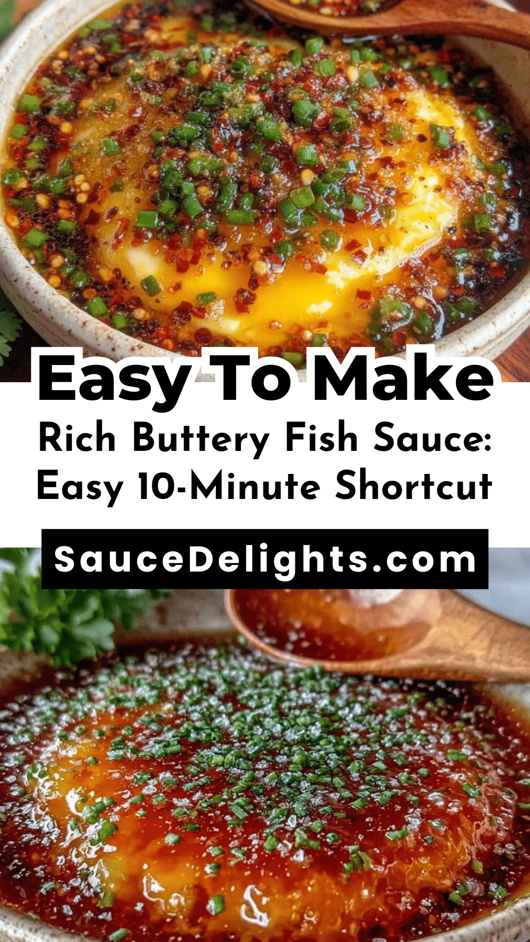 Rich Buttery Fish Sauce: Easy 10-Minute Shortcut