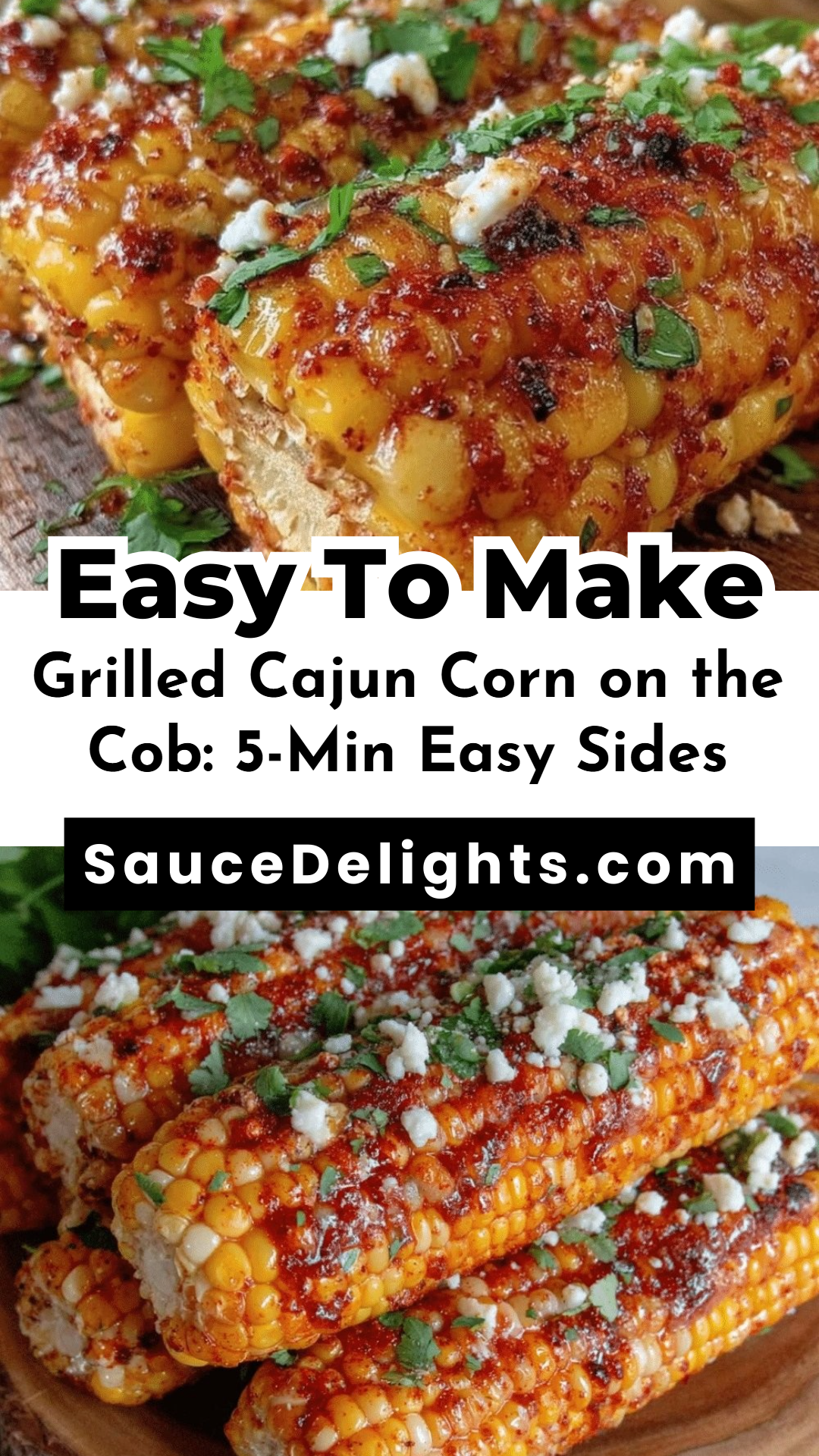Grilled Cajun Corn on the Cob: 5-Min Easy Sides
