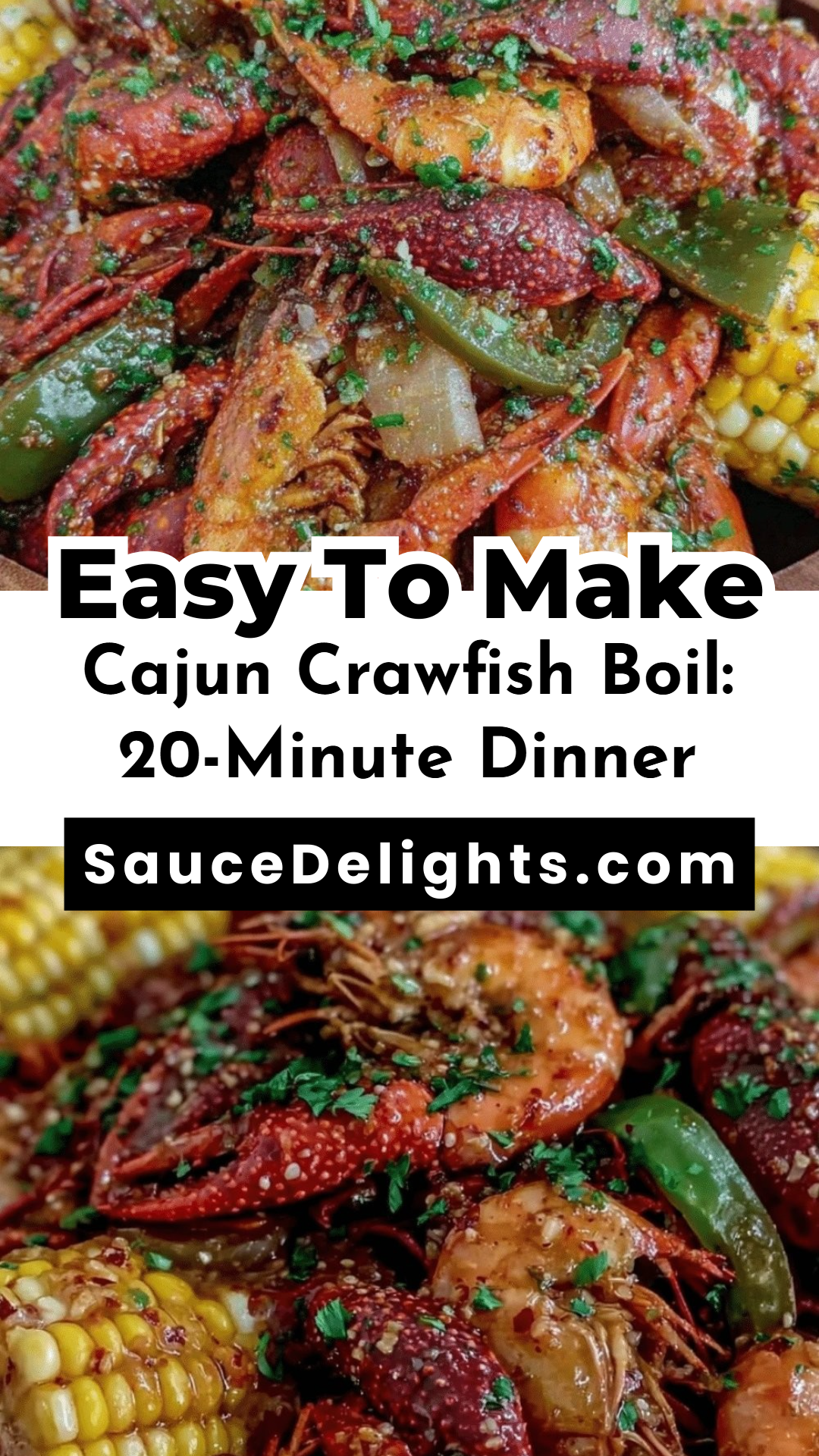 Cajun Crawfish Boil: 20-Minute Dinner