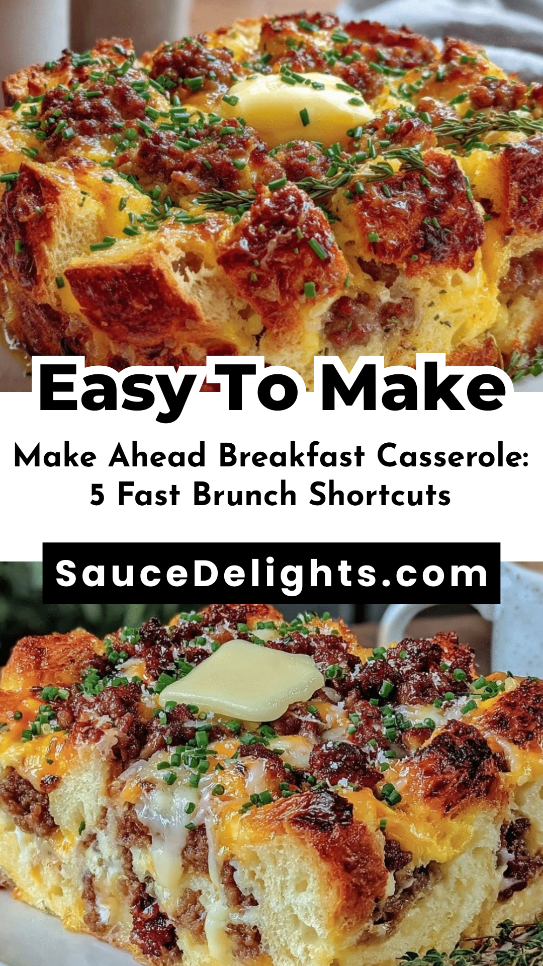 Make Ahead Breakfast Casserole: 5 Fast Brunch Shortcuts