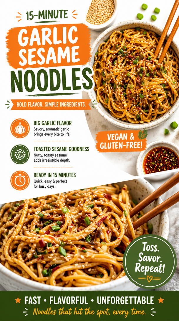 Garlic Sesame Noodles