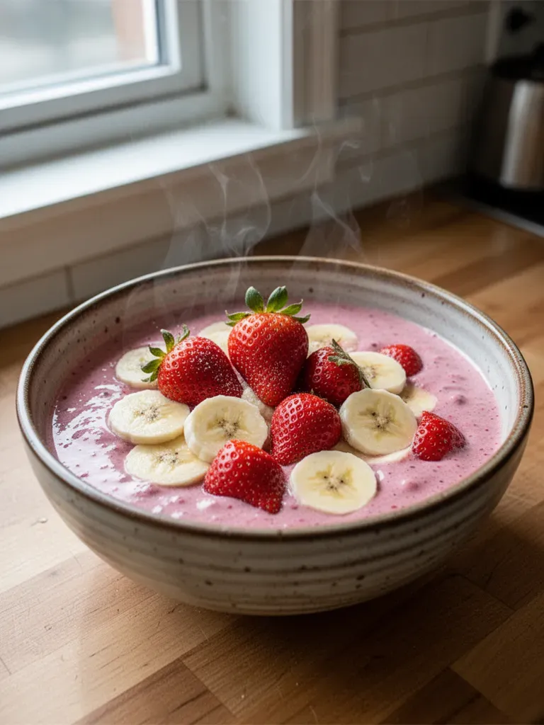 Healthy Strawberry Banana Smoothie