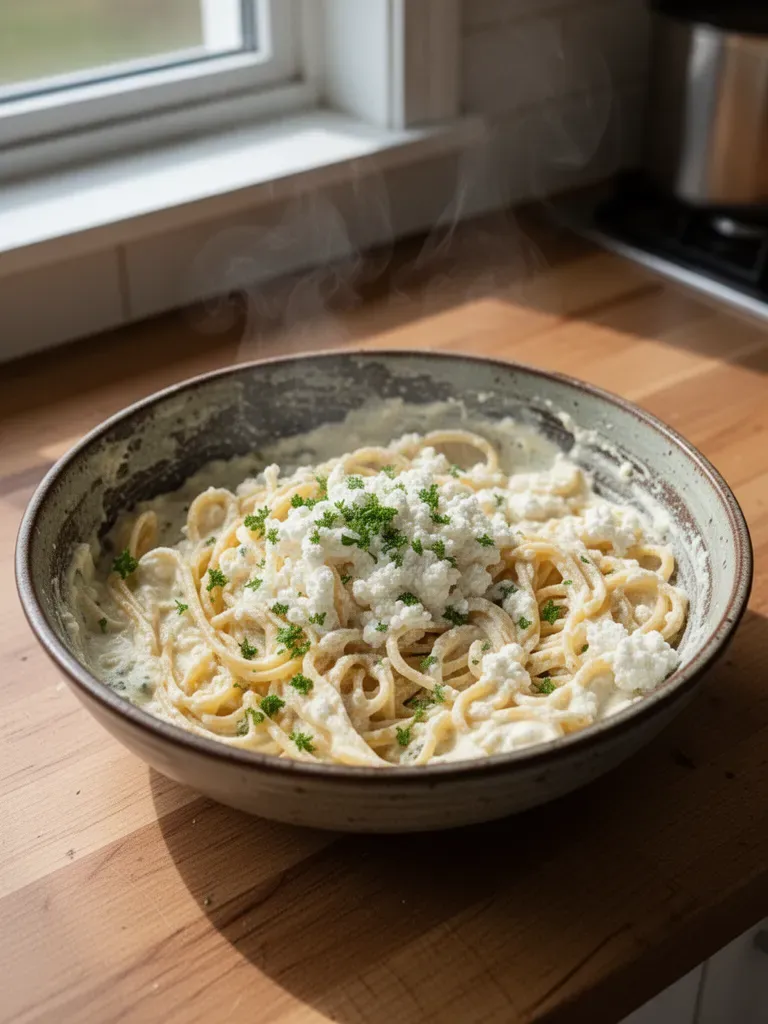 Cottage Cheese Pasta Sauce