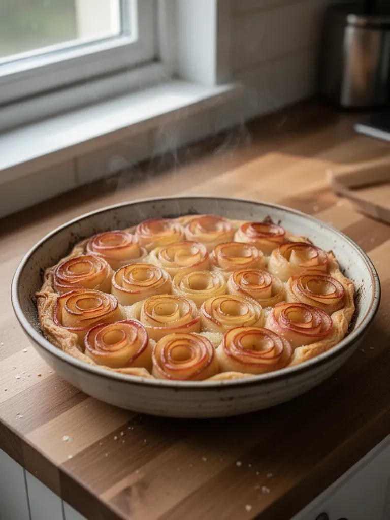 Apple Rose Tart
