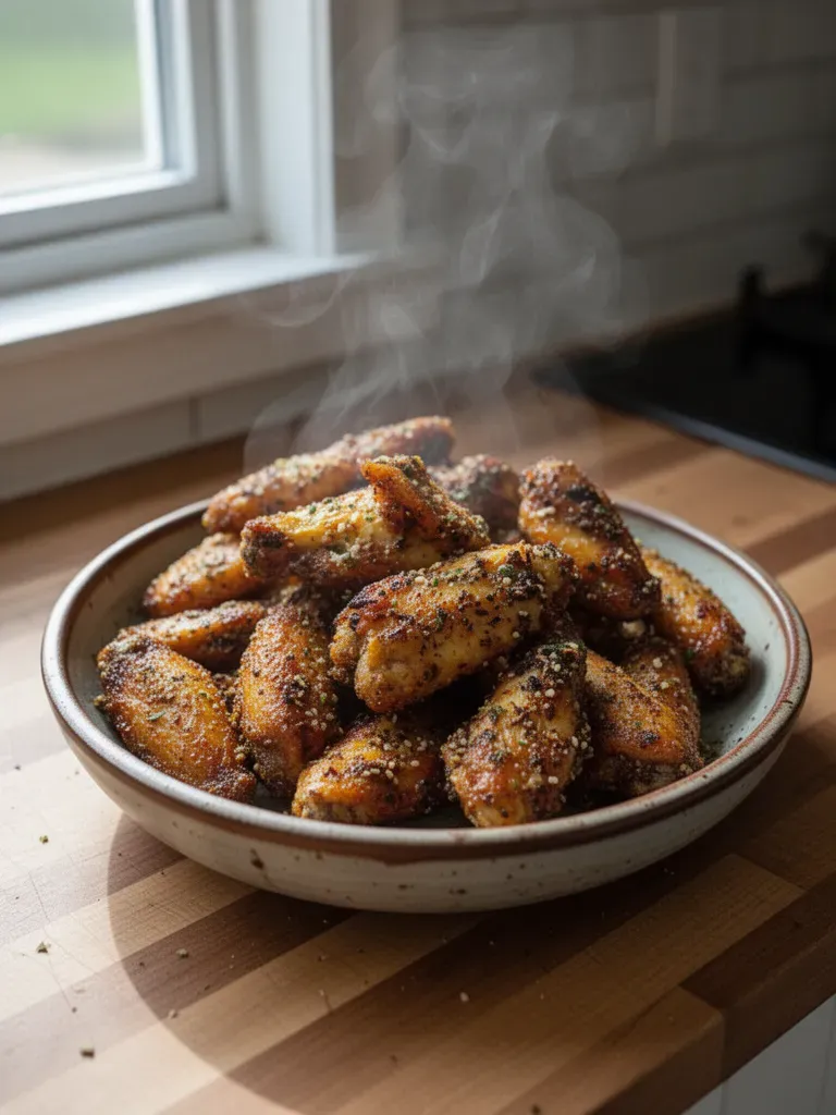 Crispy Lemon Pepper Wings