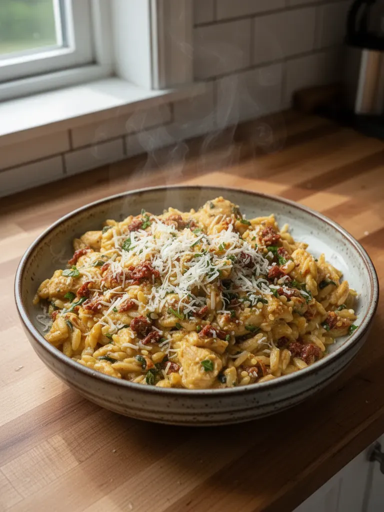 Creamy Lemon Chicken Orzo