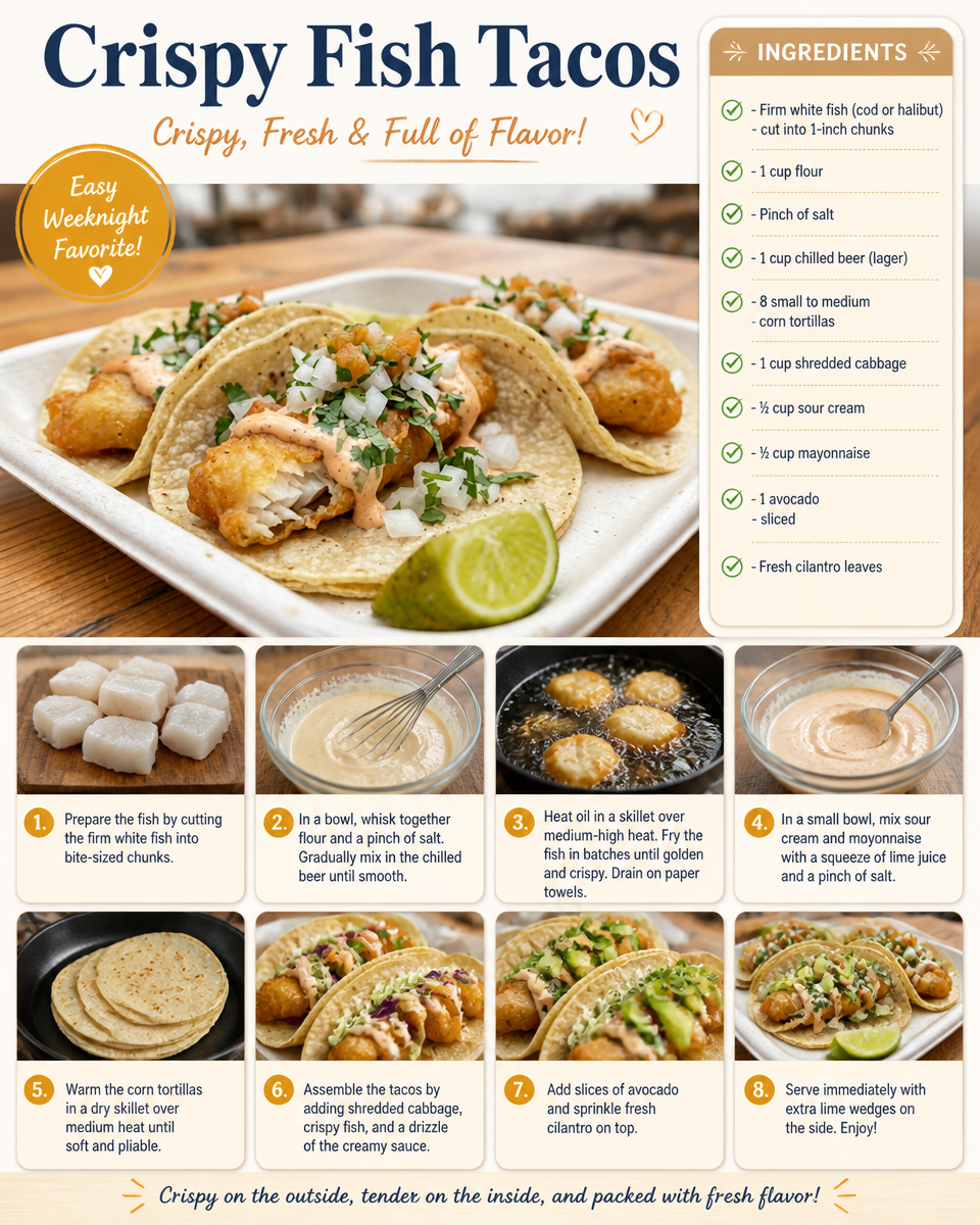 Crispy Fish Tacos