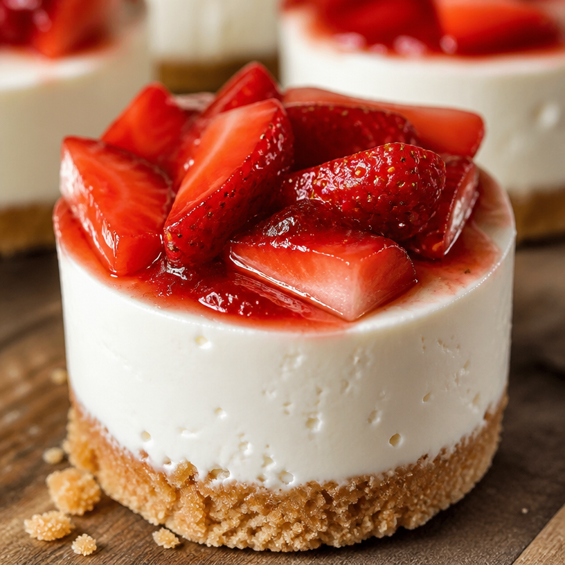 Mini Cheescakes sans cuisson