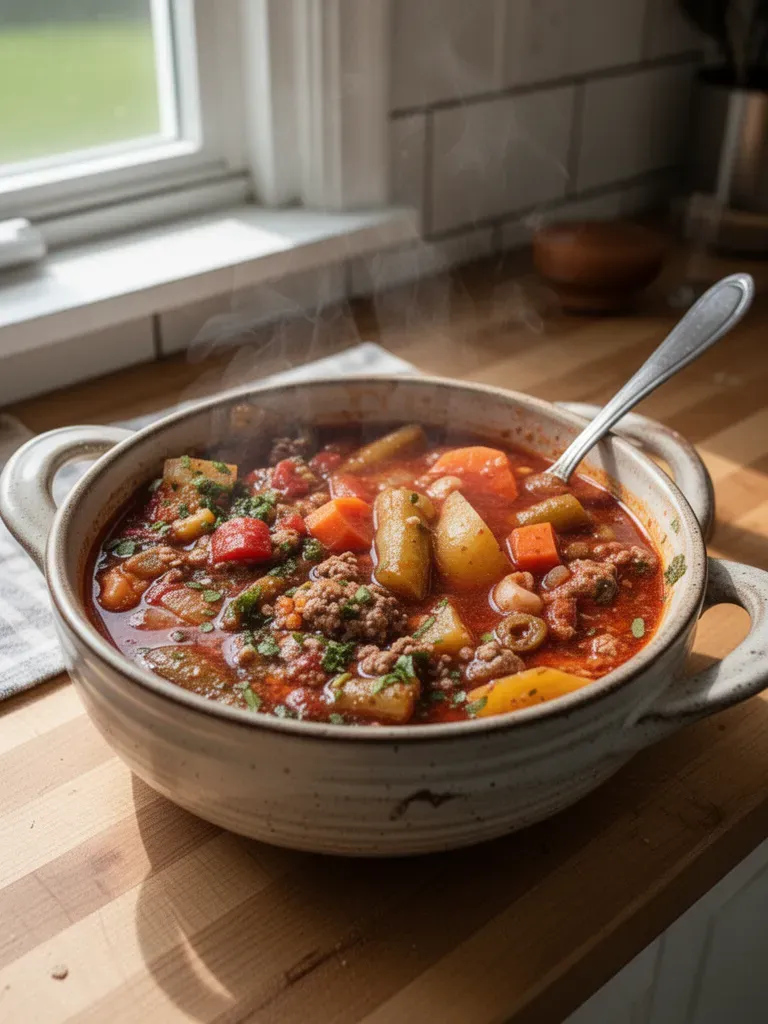 Hearty Cowboy Soup
