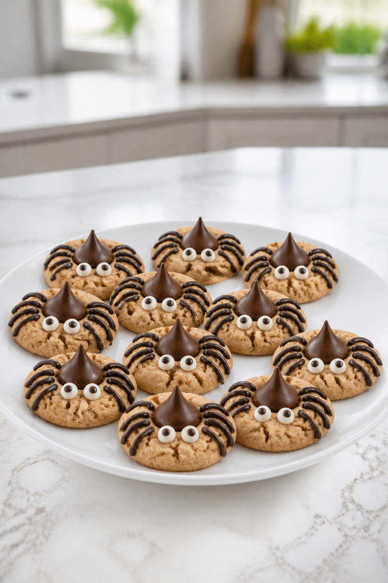 Peanut Butter Spider Blossom Cookie